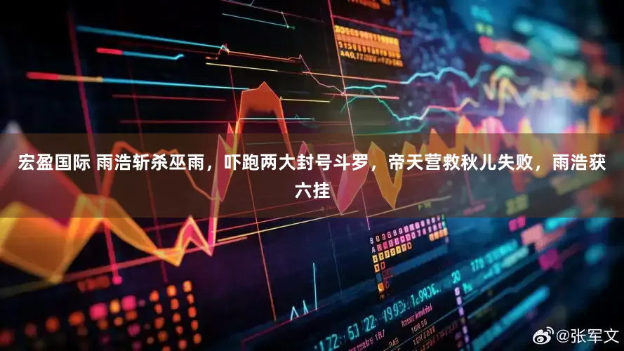 宏盈国际 雨浩斩杀巫雨，吓跑两大封号斗罗，帝天营救秋儿失败，雨浩获六挂
